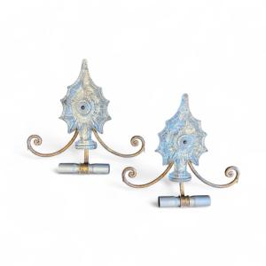 Maison Bagues - Coppia di Appliques - Francia XX Secolo